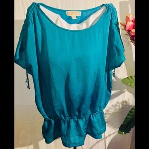 Michael Kors Green Blouse